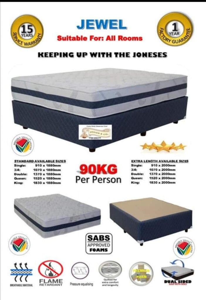 Jewel Mattress - The Bed Factory Showroom